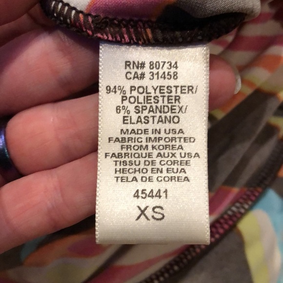 BCBG MaxAzria colorful dress. Made in USA. - Picture 9 of 9